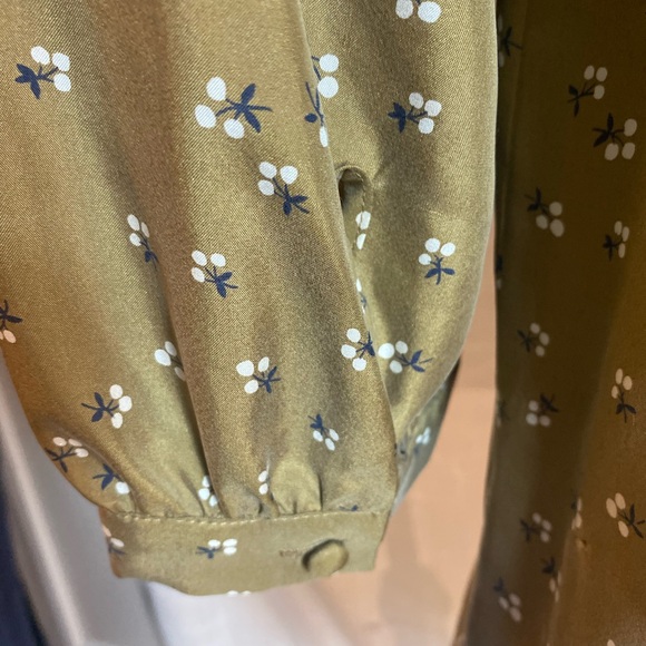 Lands End Canvas Silk Blouse - Picture 8 of 11